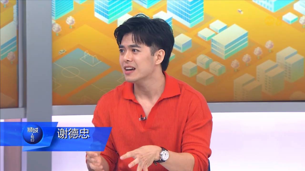Founder being featured on MediaCorp channel 8, about the freelance / self-employed life in Singapore.