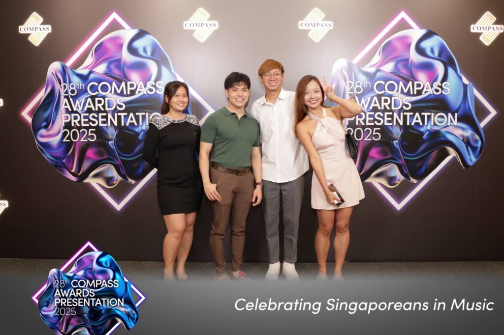 Photobooth shot for The Composers and Authors Society of Singapore awards night
