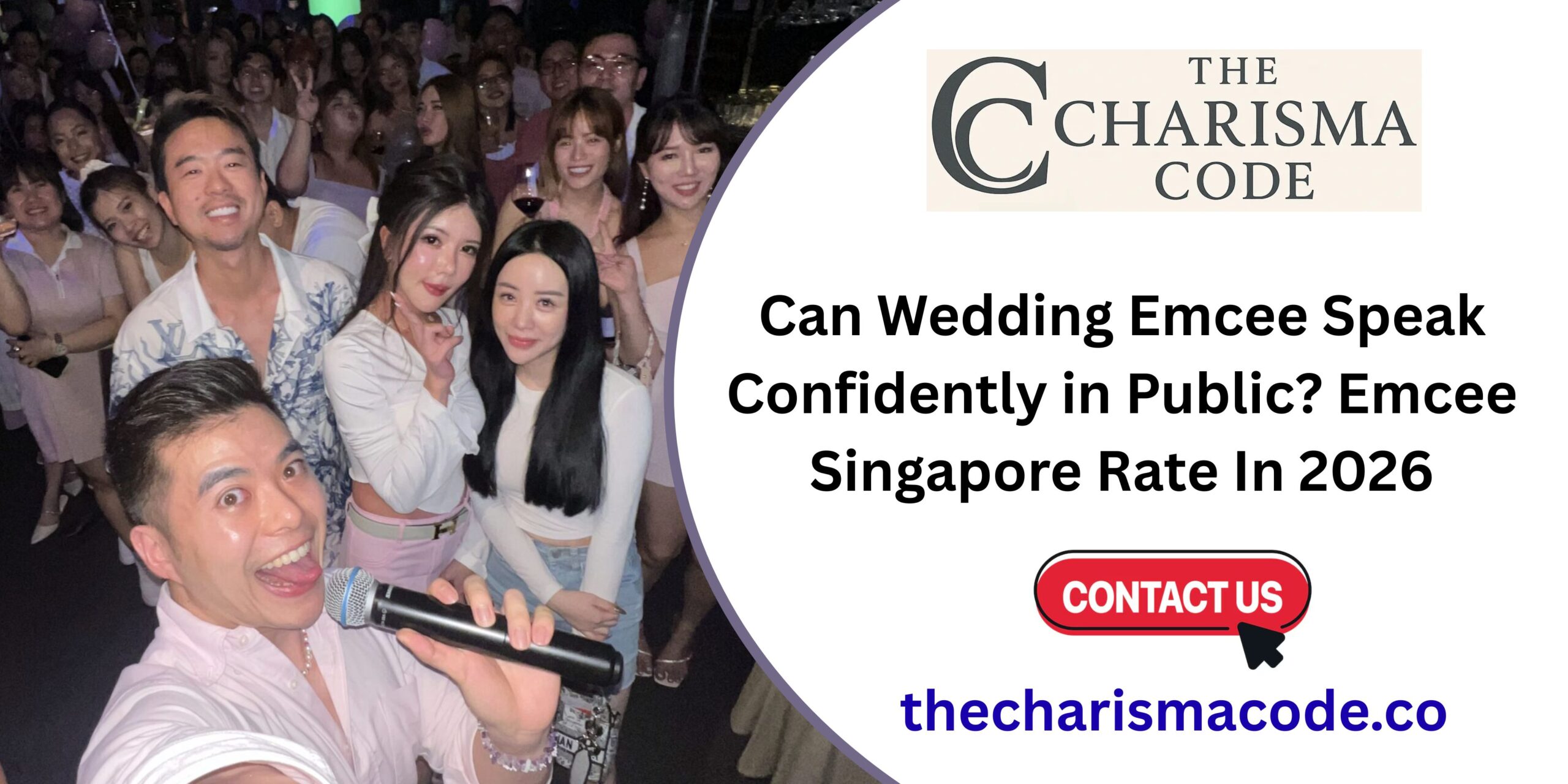 Wedding Emcee & Emcee Singapore Rate