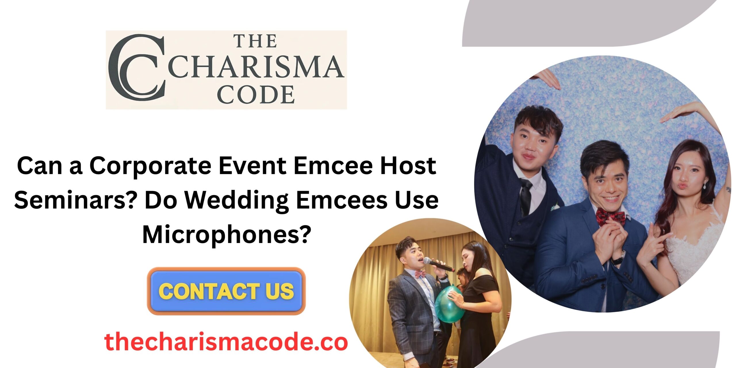 Corporate Event Emcee Singapore & Wedding Emcee Singapore